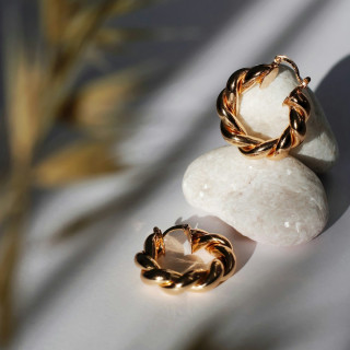 Argollas Trenzadas
